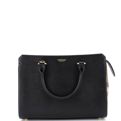 Banwell Tote Leather And House Check
