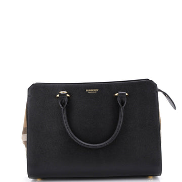 Banwell Tote Leather And House Check