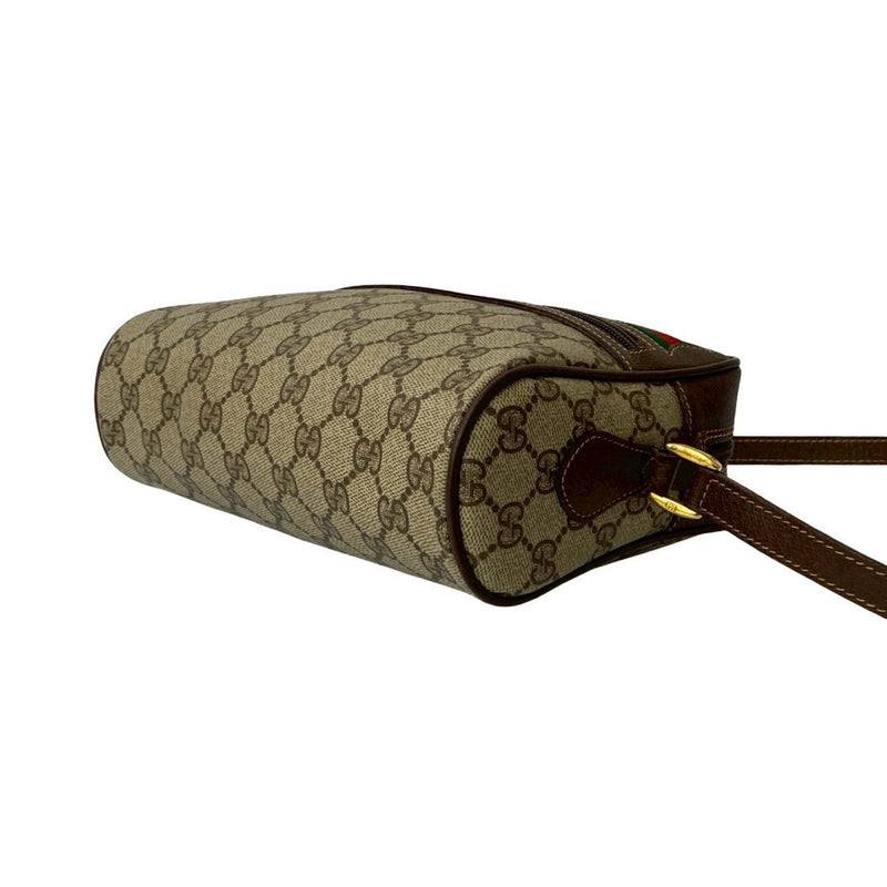 Ophidia Shoulder Bag Gg Coated Canvas