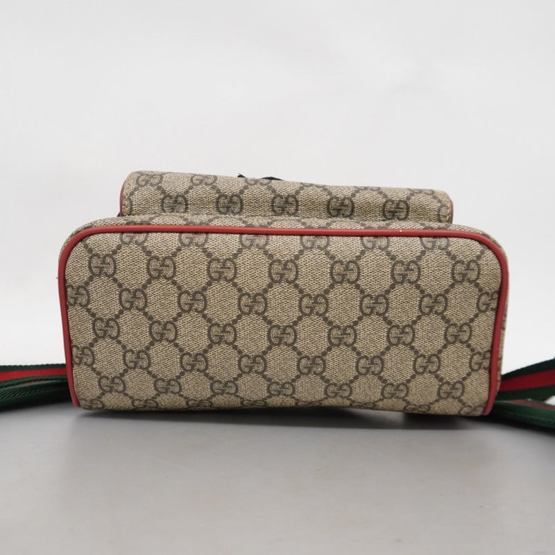 Zip Pocket Backpack Embroidered Gg