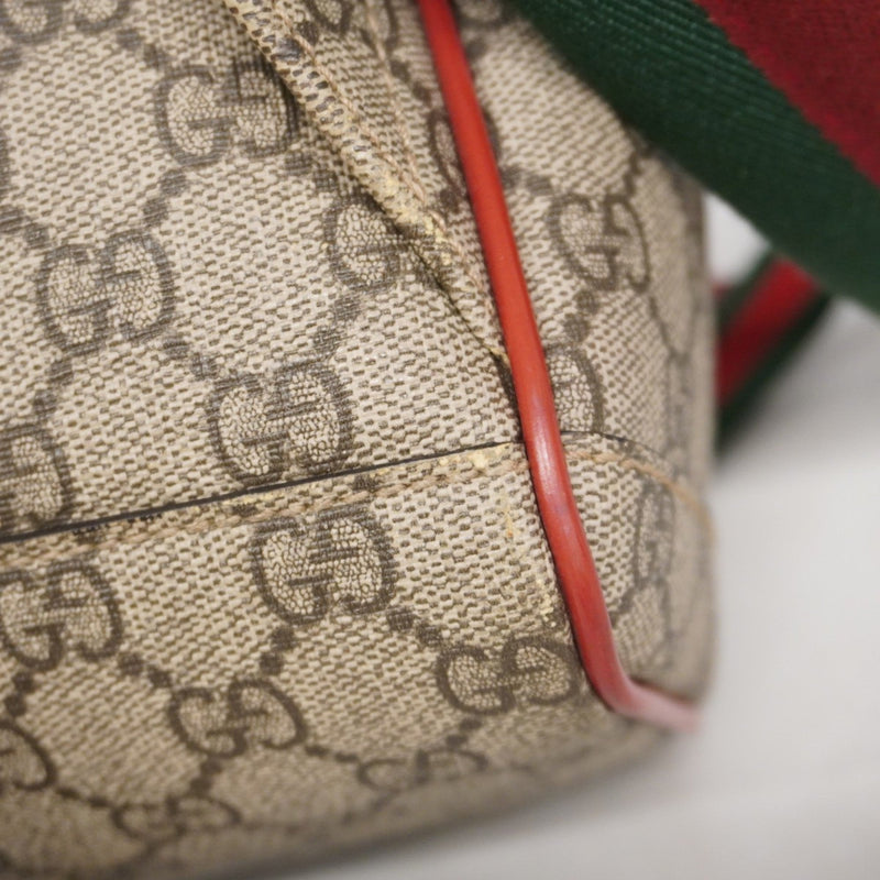 Zip Pocket Backpack Embroidered Gg