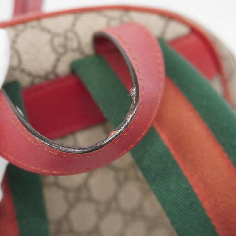 Zip Pocket Backpack Embroidered Gg