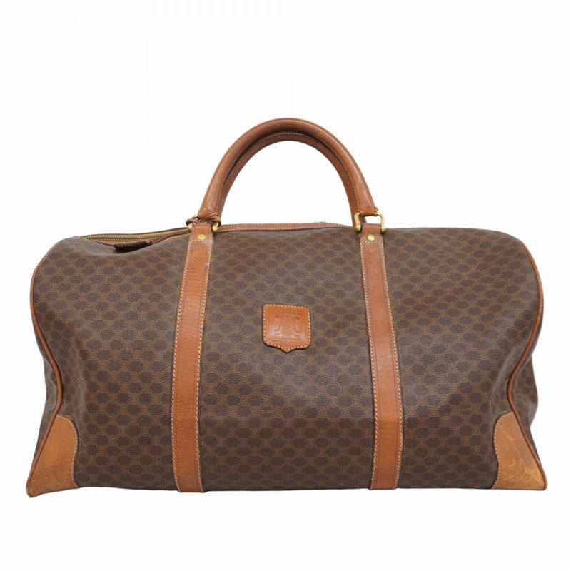 Vintage Duffle Bag Macadam Coated Canvas
