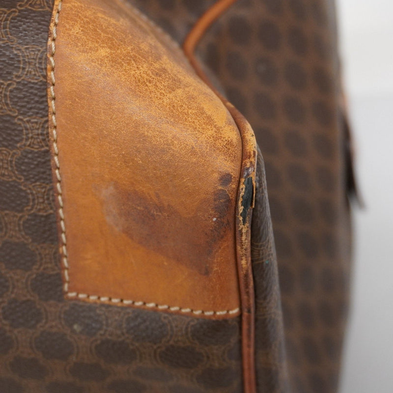 Vintage Duffle Bag Macadam Coated Canvas