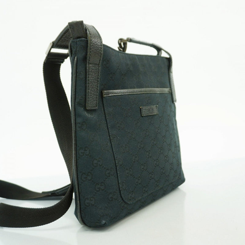Flap Messenger Bag Gg Canvas Small