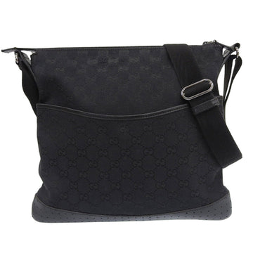 Zip Messenger Bag Gg Canvas With