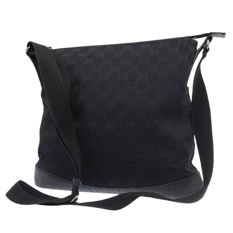 Zip Messenger Bag Gg Canvas With