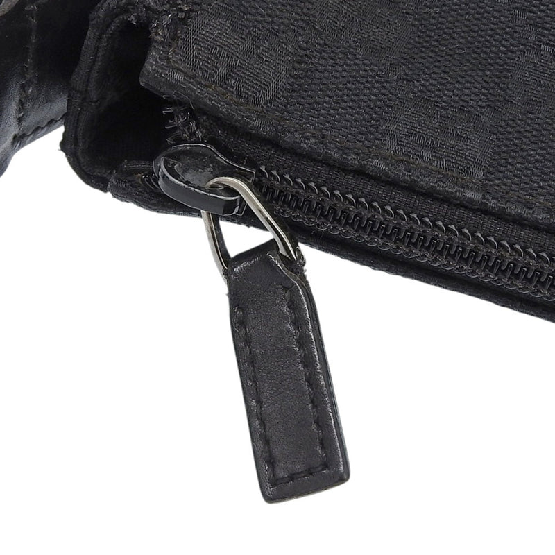 Zip Messenger Bag Gg Canvas With
