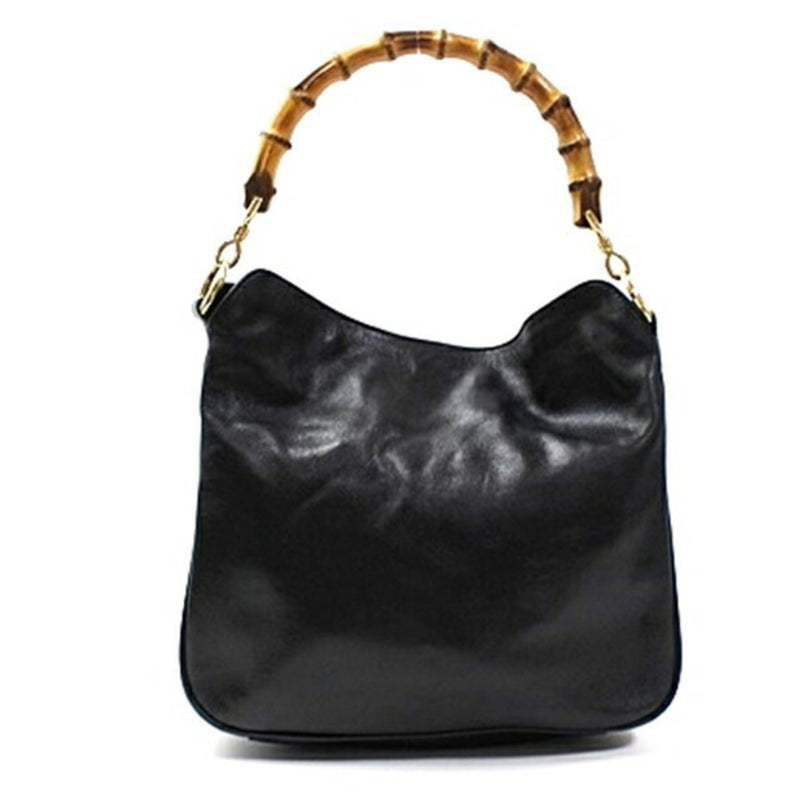 Diana Bamboo Shoulder Bag Leather Medium