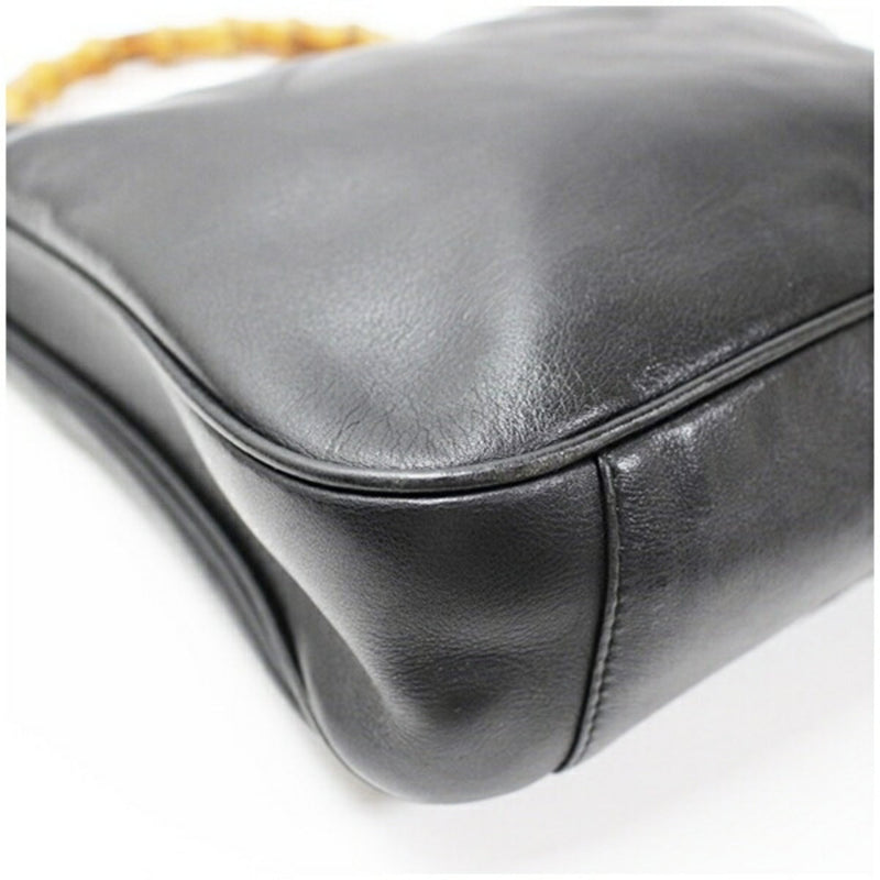 Diana Bamboo Shoulder Bag Leather Medium