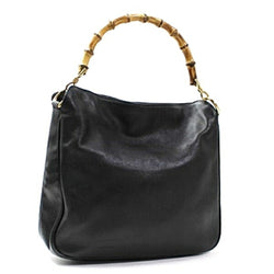 Diana Bamboo Shoulder Bag Leather Medium