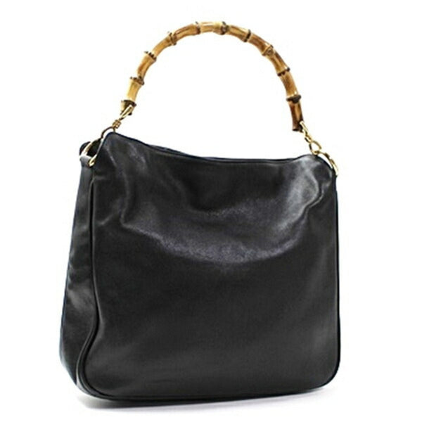 Diana Bamboo Shoulder Bag Leather Medium
