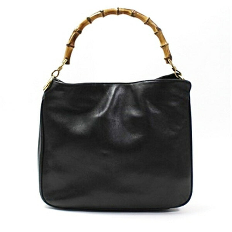 Diana Bamboo Shoulder Bag Leather Medium