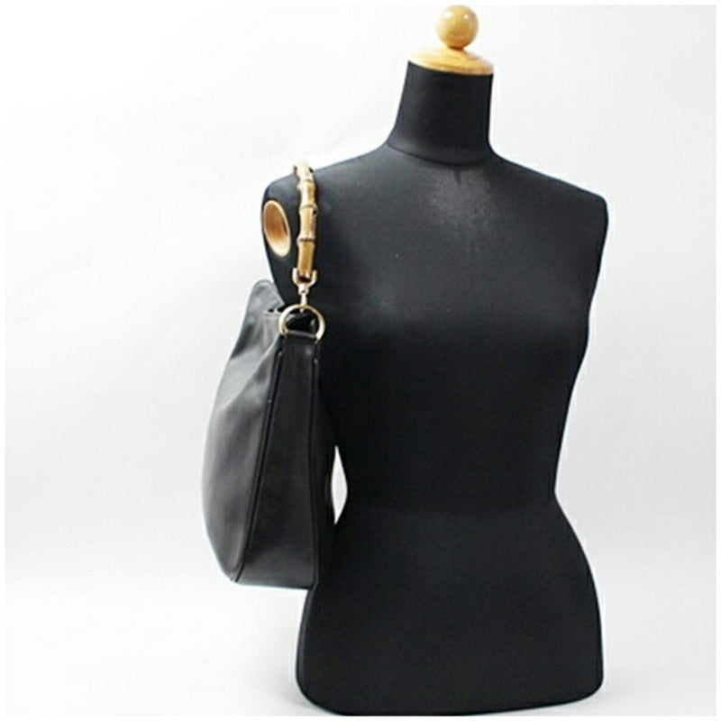 Diana Bamboo Shoulder Bag Leather Medium