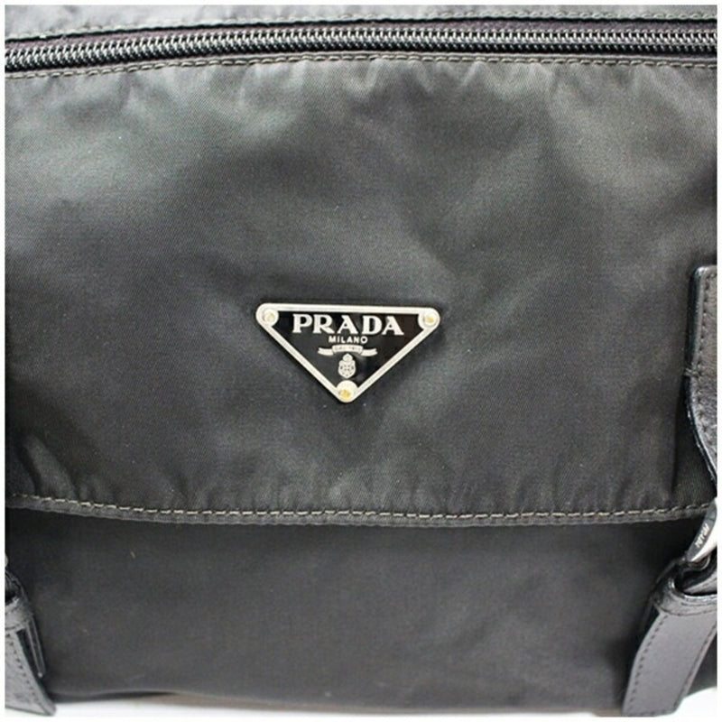 Zip Buckle Messenger Bag Tessuto Medium