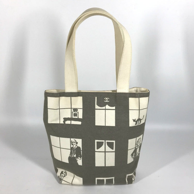 Coco Window Tote Printed Canvas Large