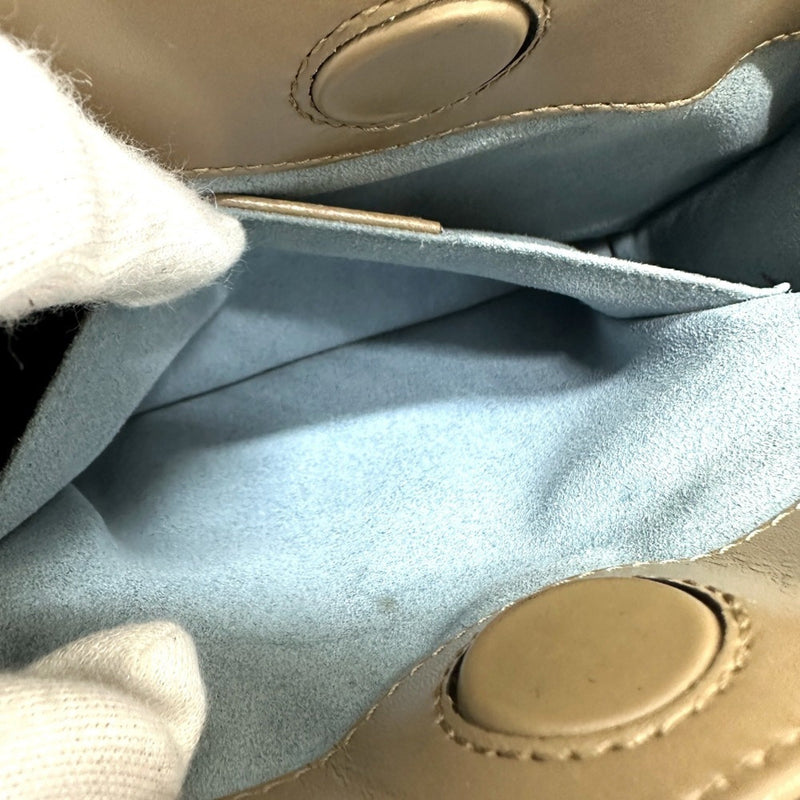 Nymphaea Top Handle Bag Leather Mini