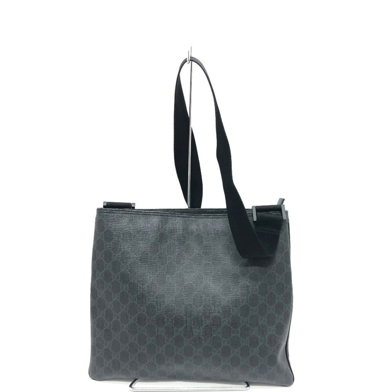 Front Zip Flat Messenger Bag Gg Coated