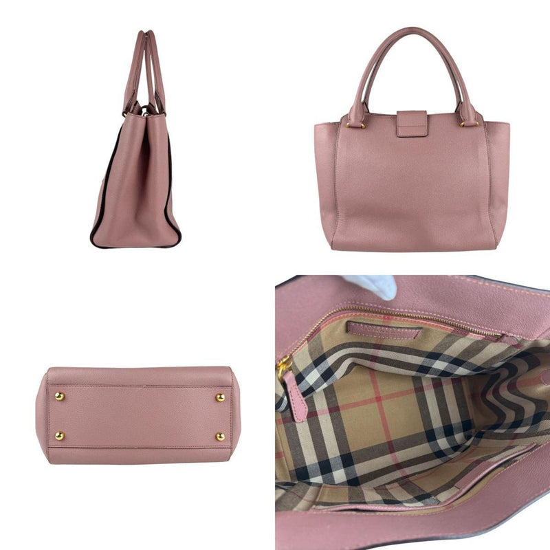 Buckle Tote Leather Medium