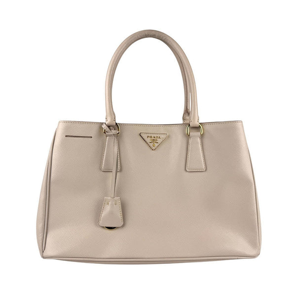 Lux Open Tote Saffiano Leather Medium