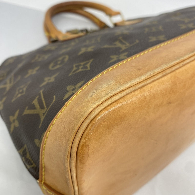 Vintage Alma Handbag Canvas Pm