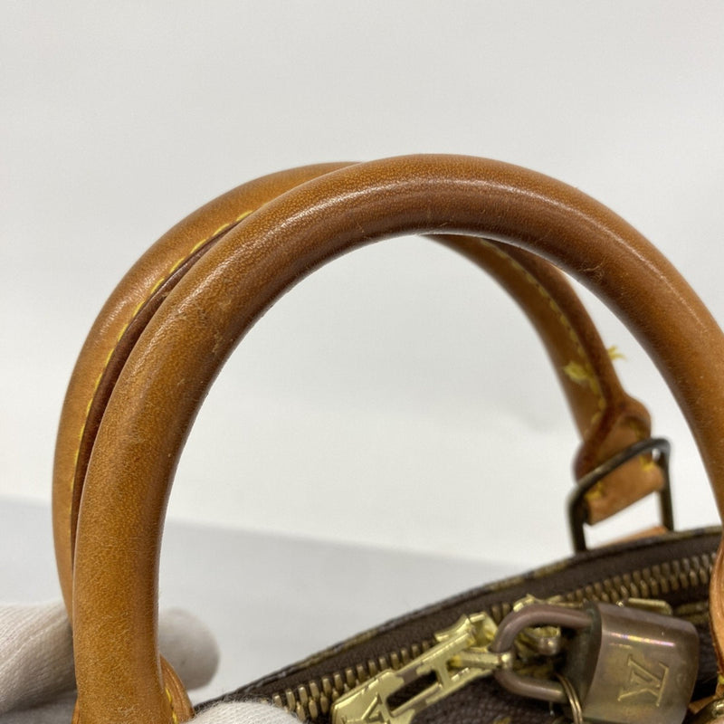 Vintage Alma Handbag Canvas Pm