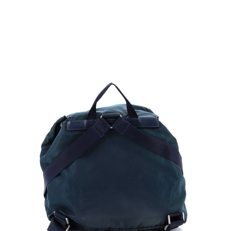 Double Front Pocket Backpack Tessuto