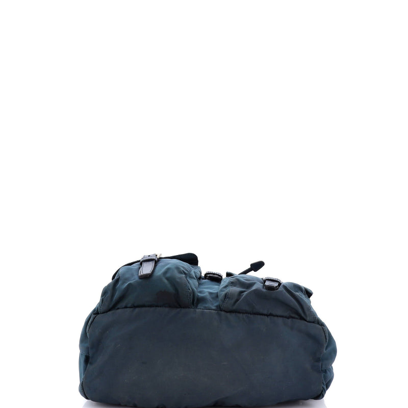 Double Front Pocket Backpack Tessuto