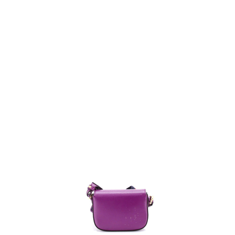 Horsebit Shoulder Bag Leather Super Mini