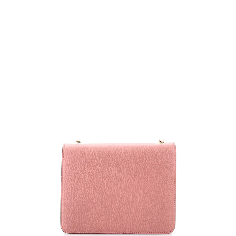 Interlocking Shoulder Bag Leather Small