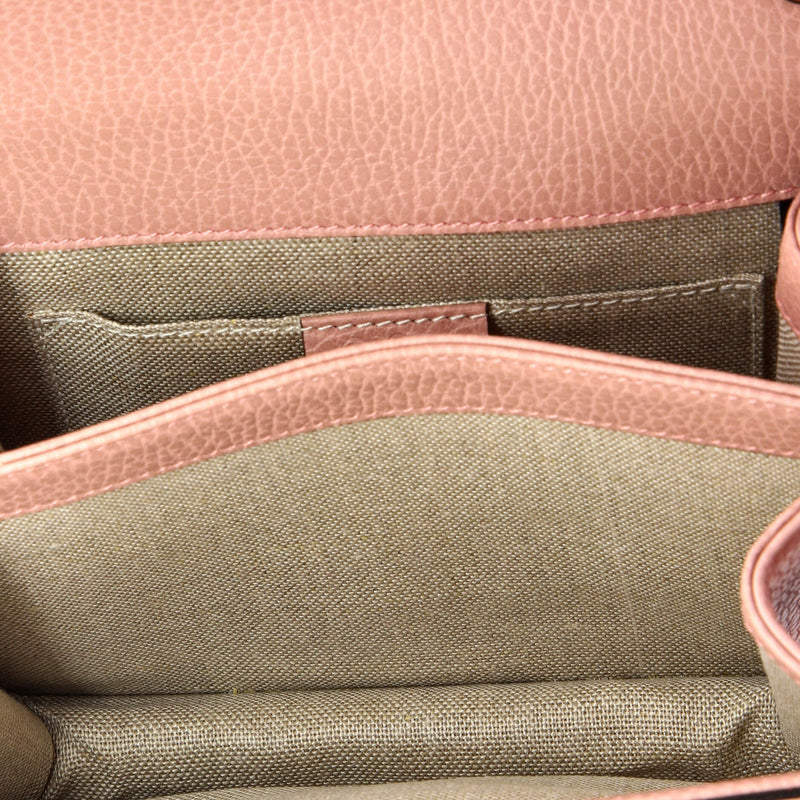 Interlocking Shoulder Bag Leather Small