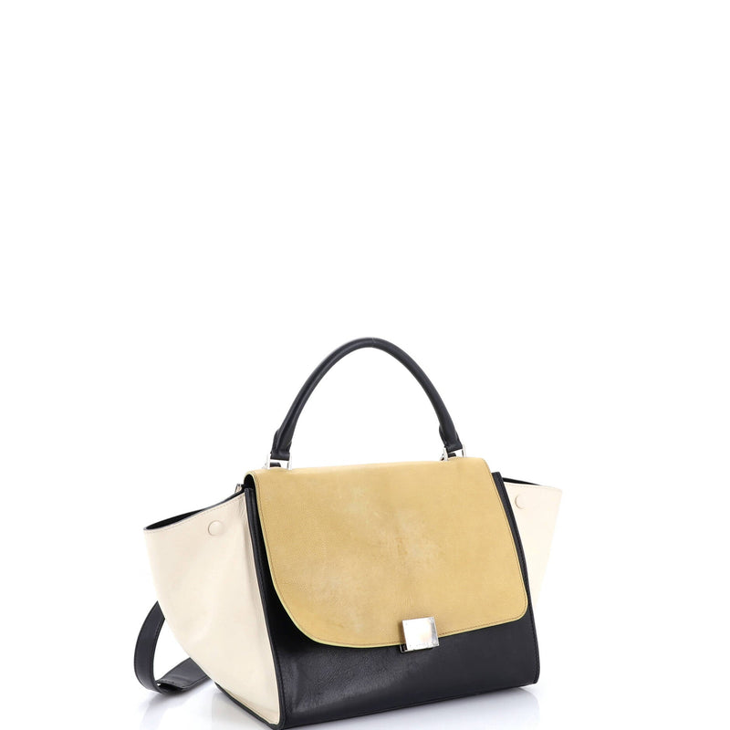 Tricolor Trapeze Bag Leather Medium