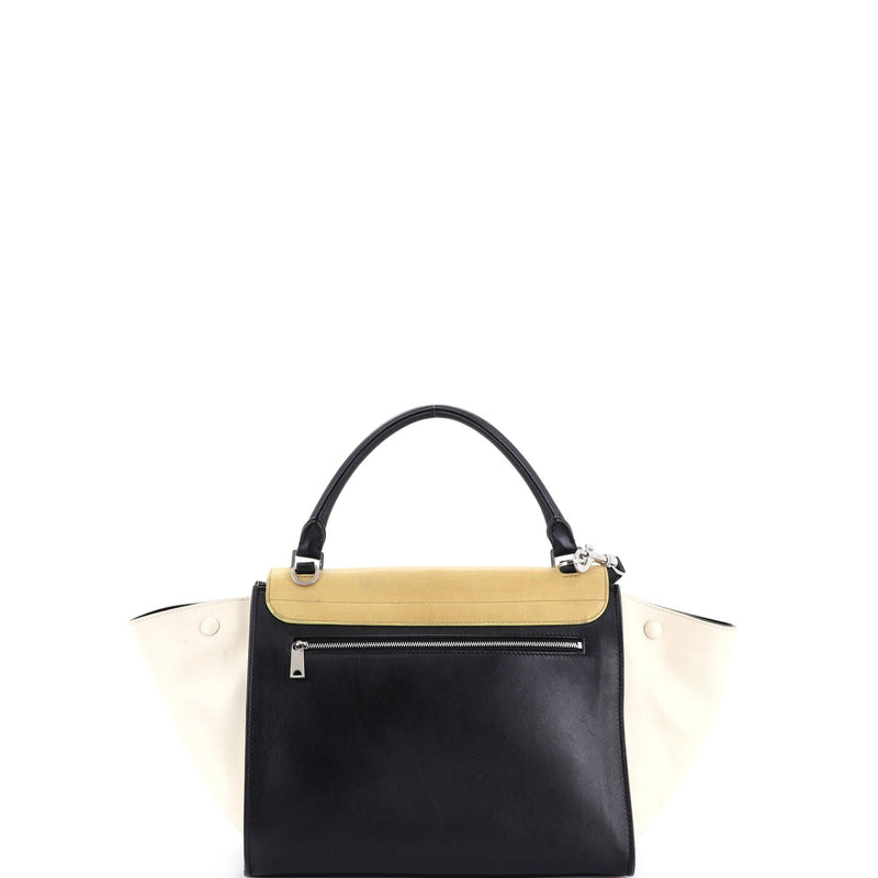 Tricolor Trapeze Bag Leather Medium