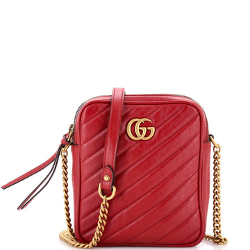 Gg Marmont Double Zip Camera Bag