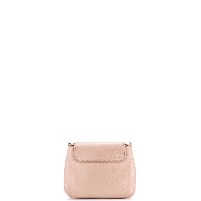 Chain Shoulder Bag Leather Small