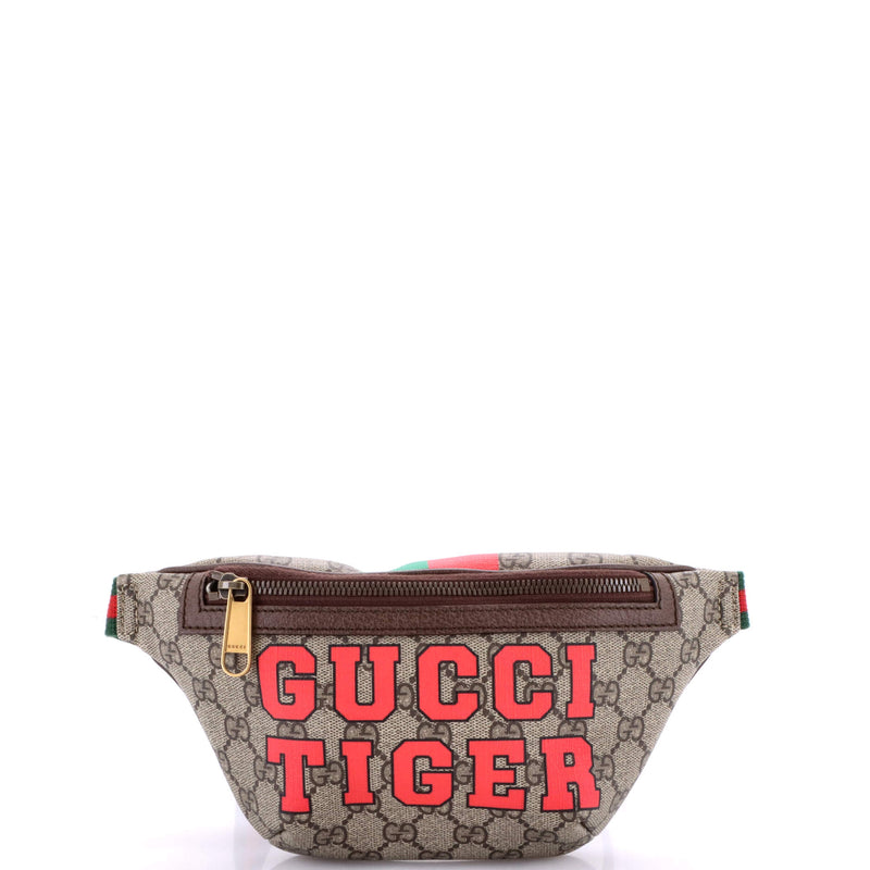 Belt Bag Printed Gg Coated Canvas