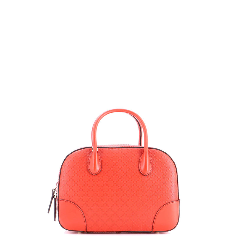 Bright Top Handle Bag Diamante Leather