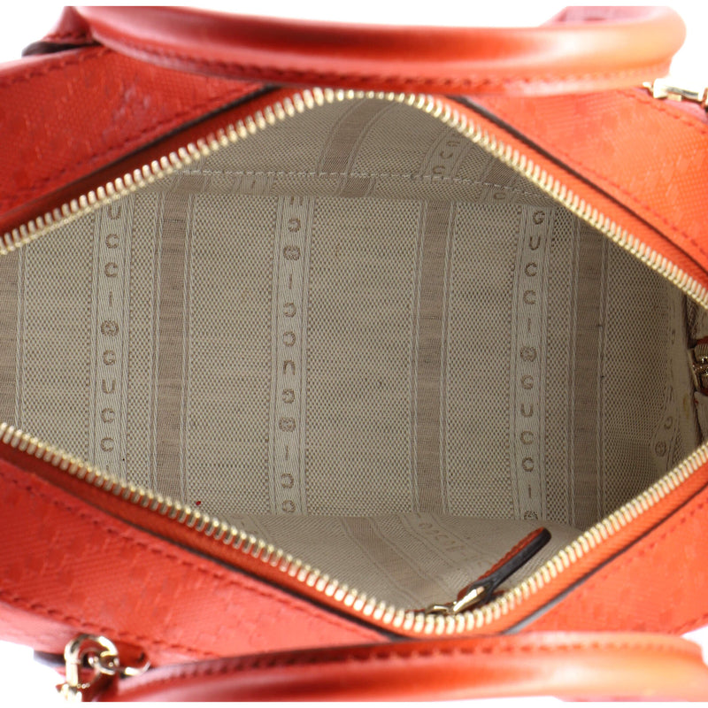 Bright Top Handle Bag Diamante Leather