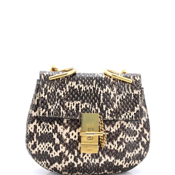 Drew Crossbody Bag Python Mini