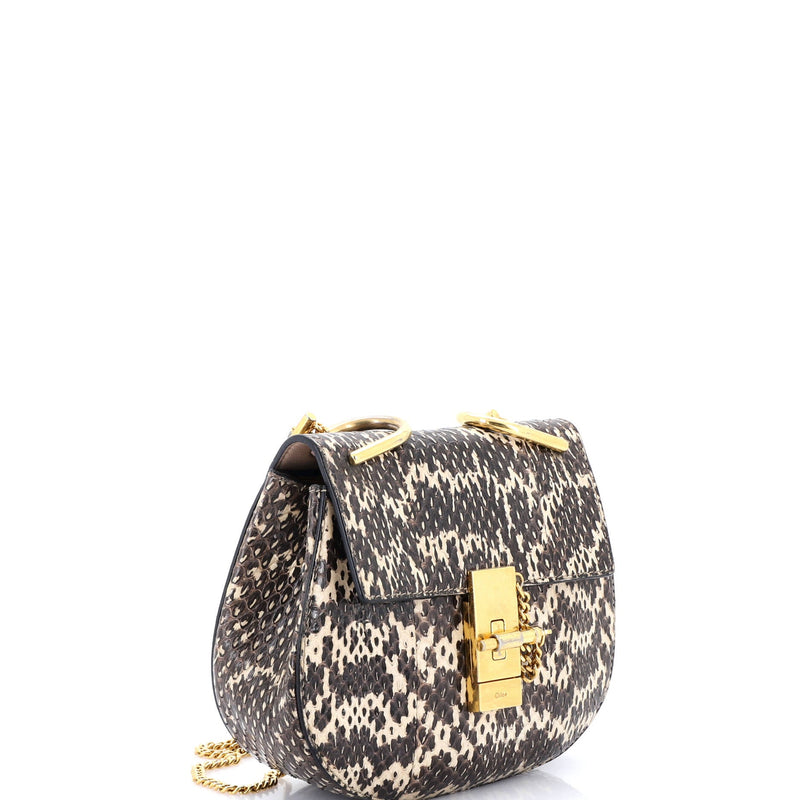 Drew Crossbody Bag Python Mini