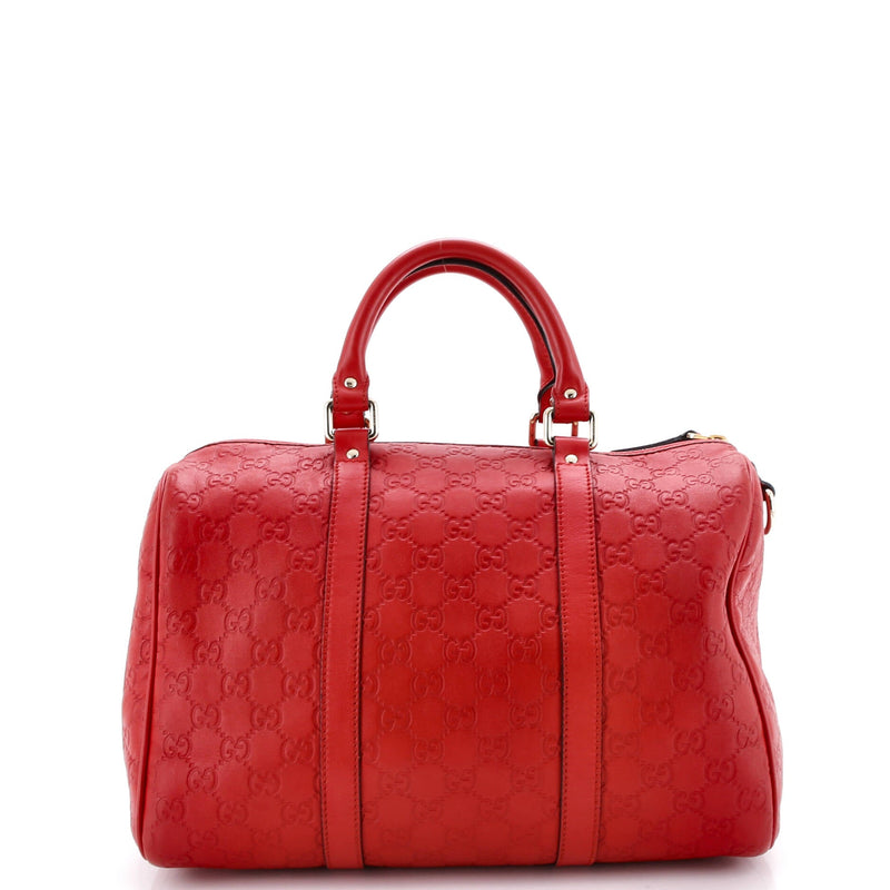Joy Boston Bag Guccissima Leather Medium
