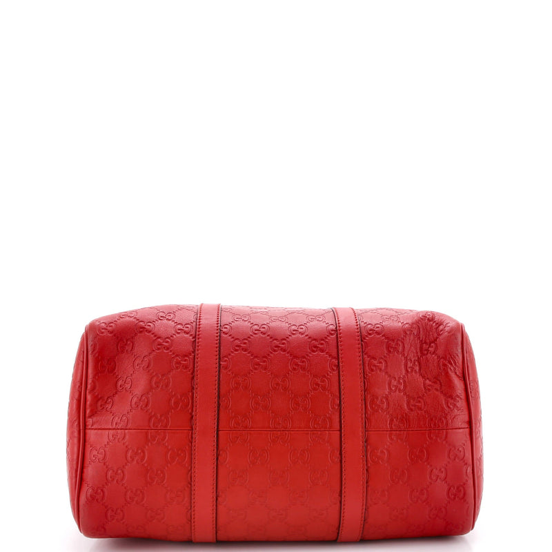 Joy Boston Bag Guccissima Leather Medium