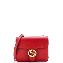 Interlocking Shoulder Bag Leather Small