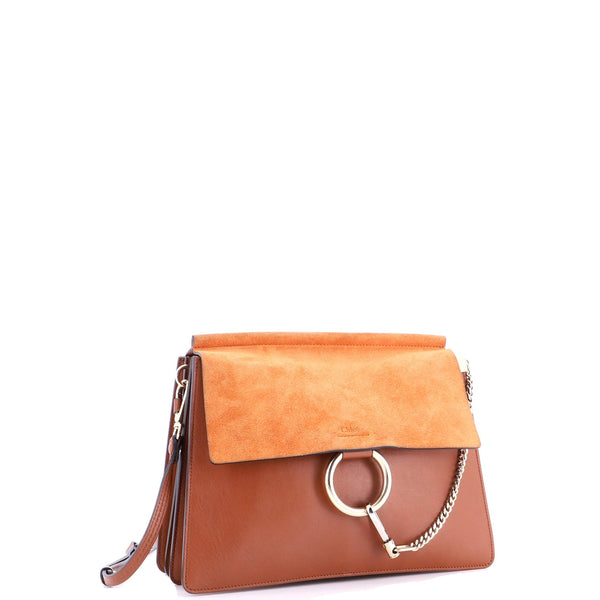 Faye Shoulder Bag Leather Medium