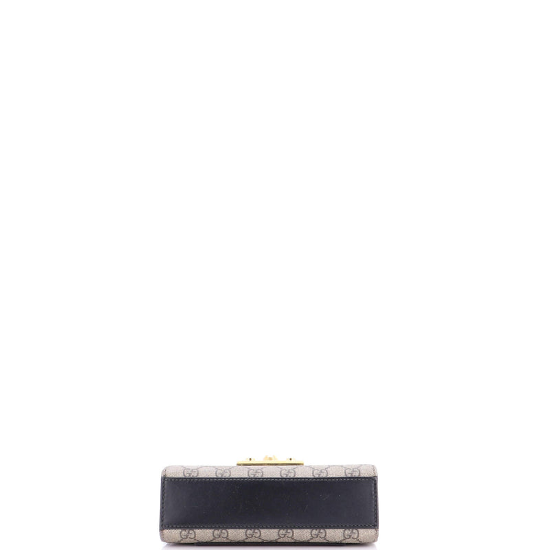 Padlock Shoulder Bag Gg Coated Canvas