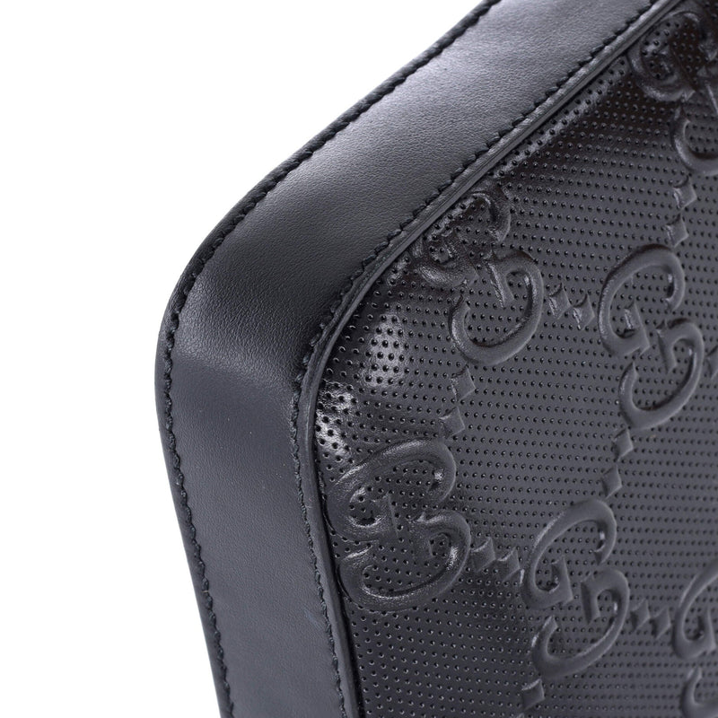 Front Zip Messenger Gg Embossed