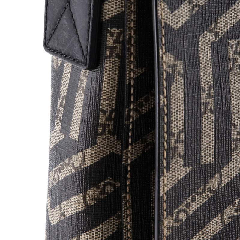 Bee Web Flap Messenger Bag Caleido Gg