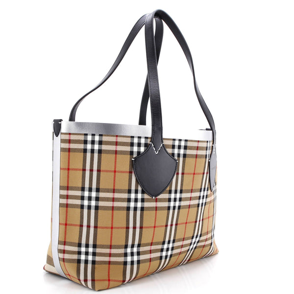 Reversible Giant Tote Vintage Check