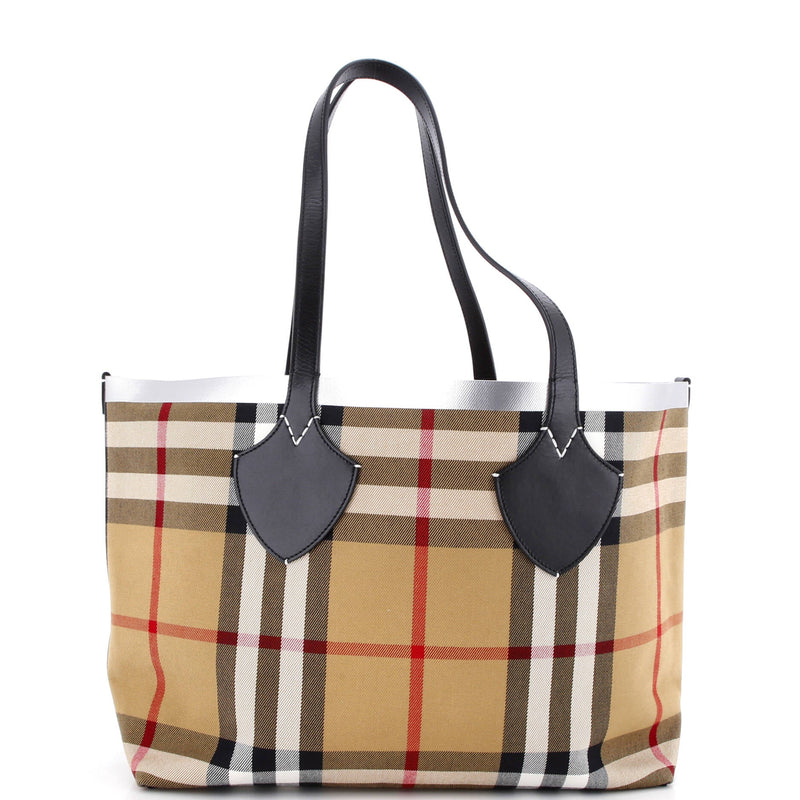 Reversible Giant Tote Vintage Check