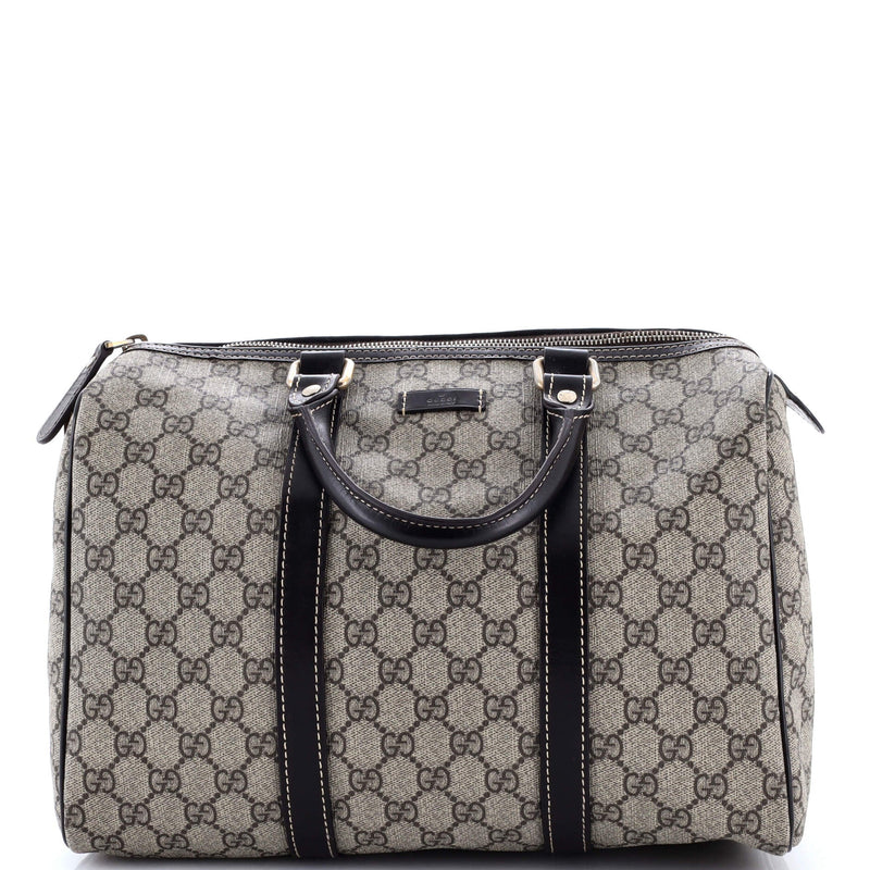 Joy Boston Bag Gg Coated Canvas Medium